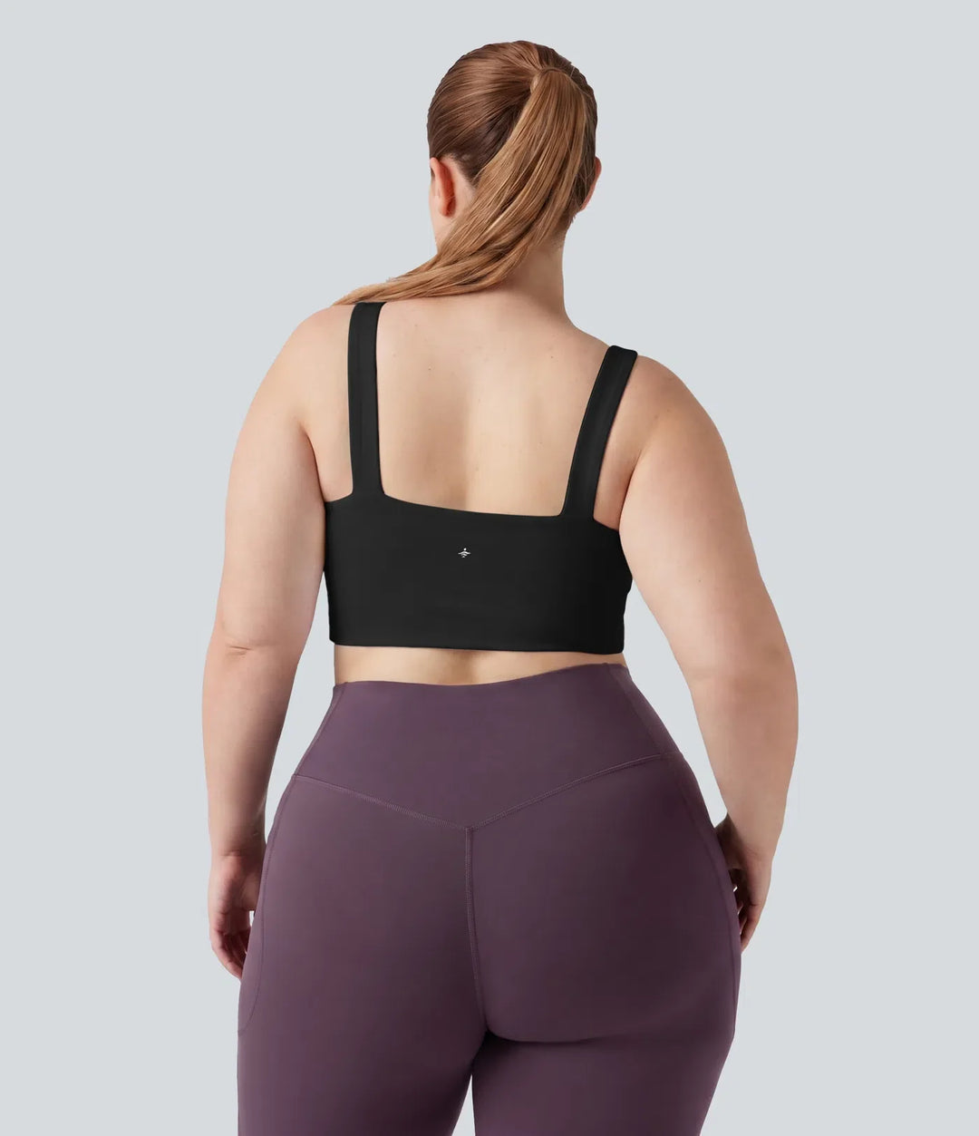Plusstorlek Lyckera UltraSculpt lätt stöd formpressade kupor push-upp yoga sport-BH