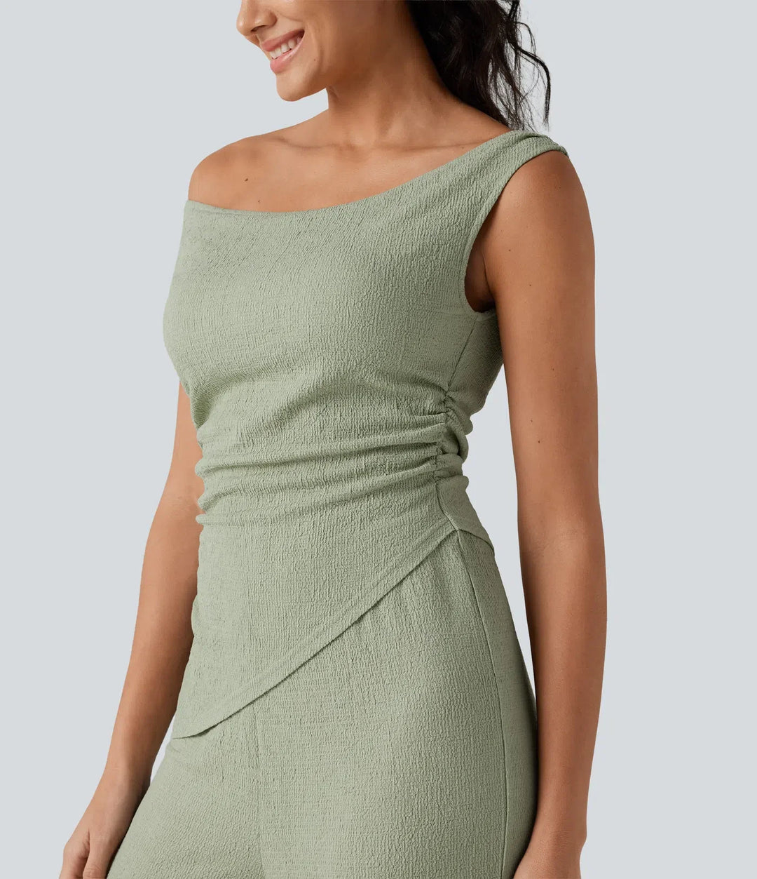 Bara axlar inbyggd BH vardaglig jumpsuit-Easy Peezy Edition