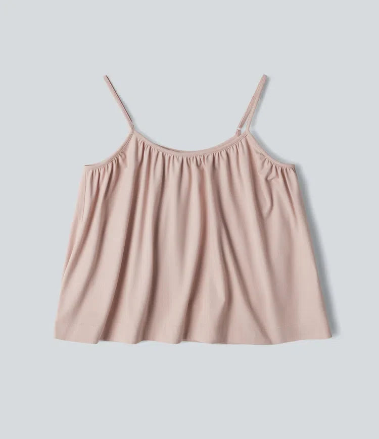 Draperad avkoppling linne