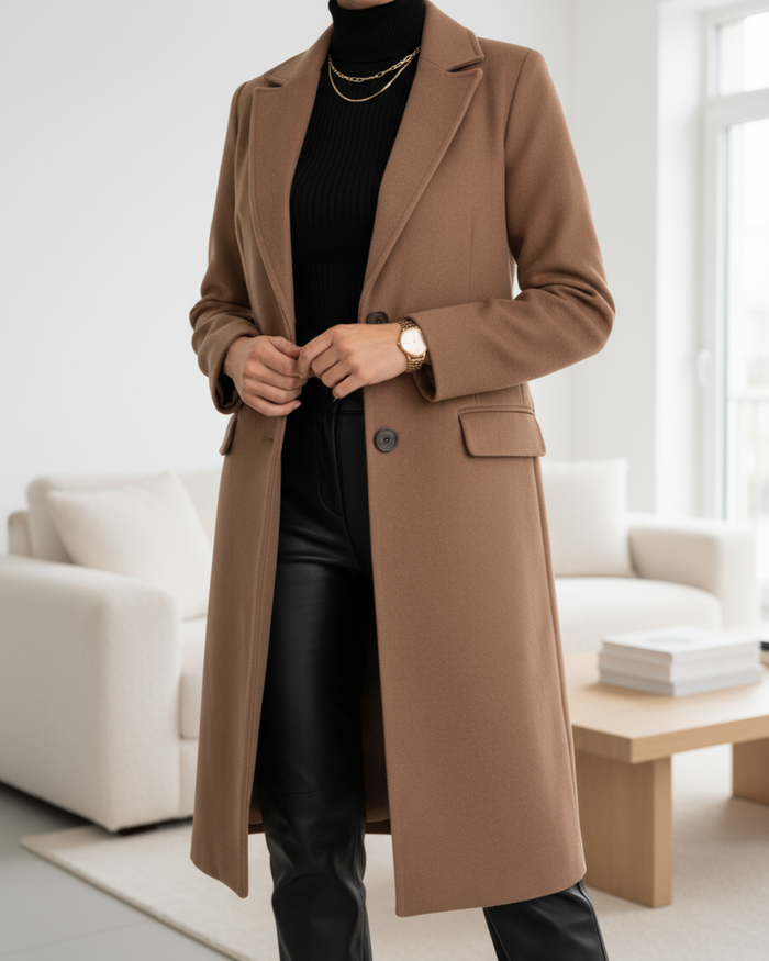 LUCIENNE ELEGANT LÅNG KAPA