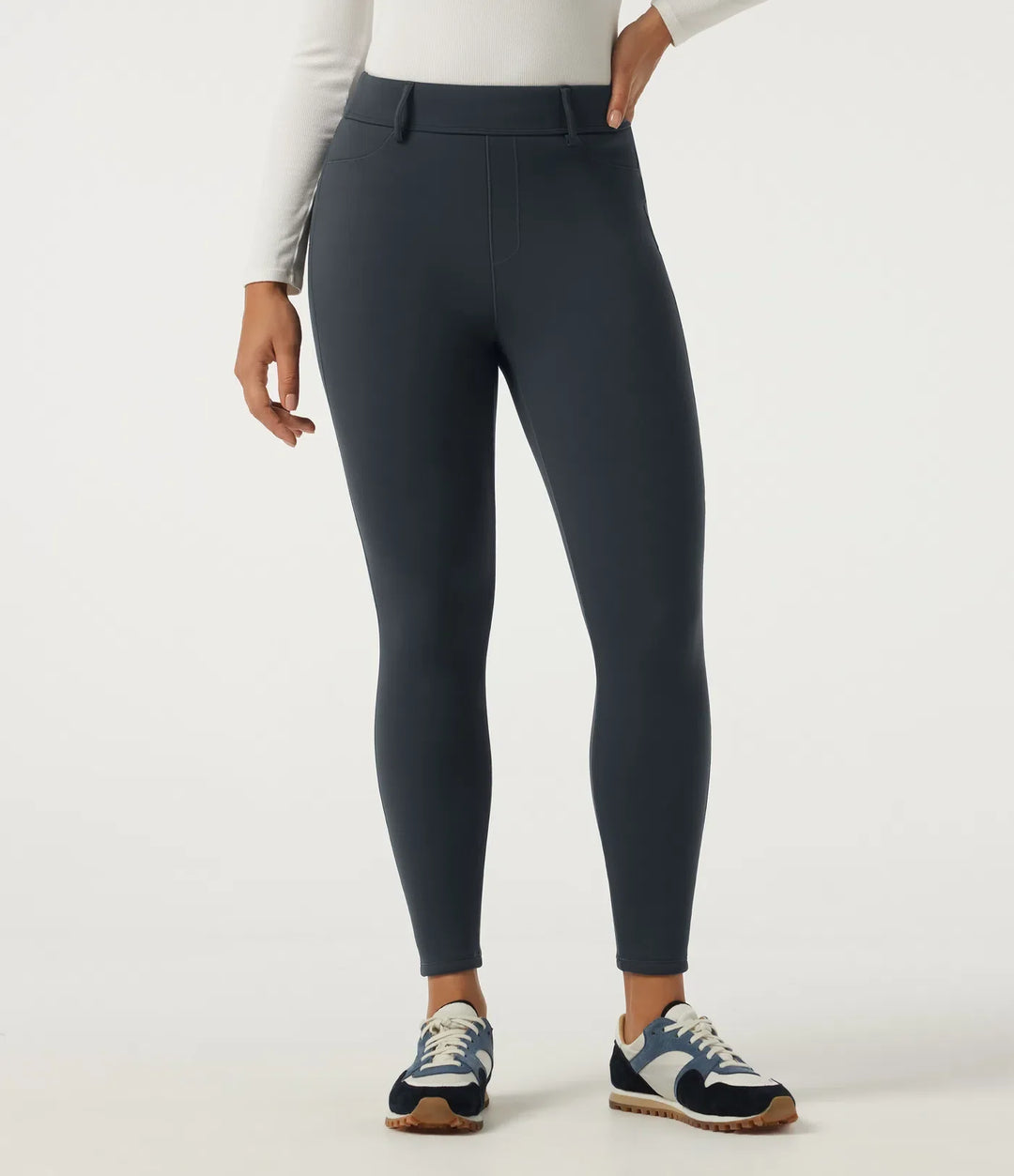 Lyckera UltraSculpt extra Heat högmidjad skinny vardagsleggings med fickor