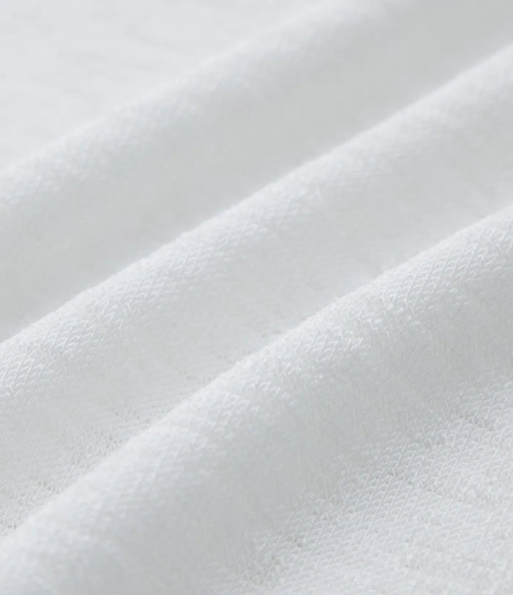 halvtransparent enaxlad långärmad asymmetrisk fåll vardaglig T-shirt