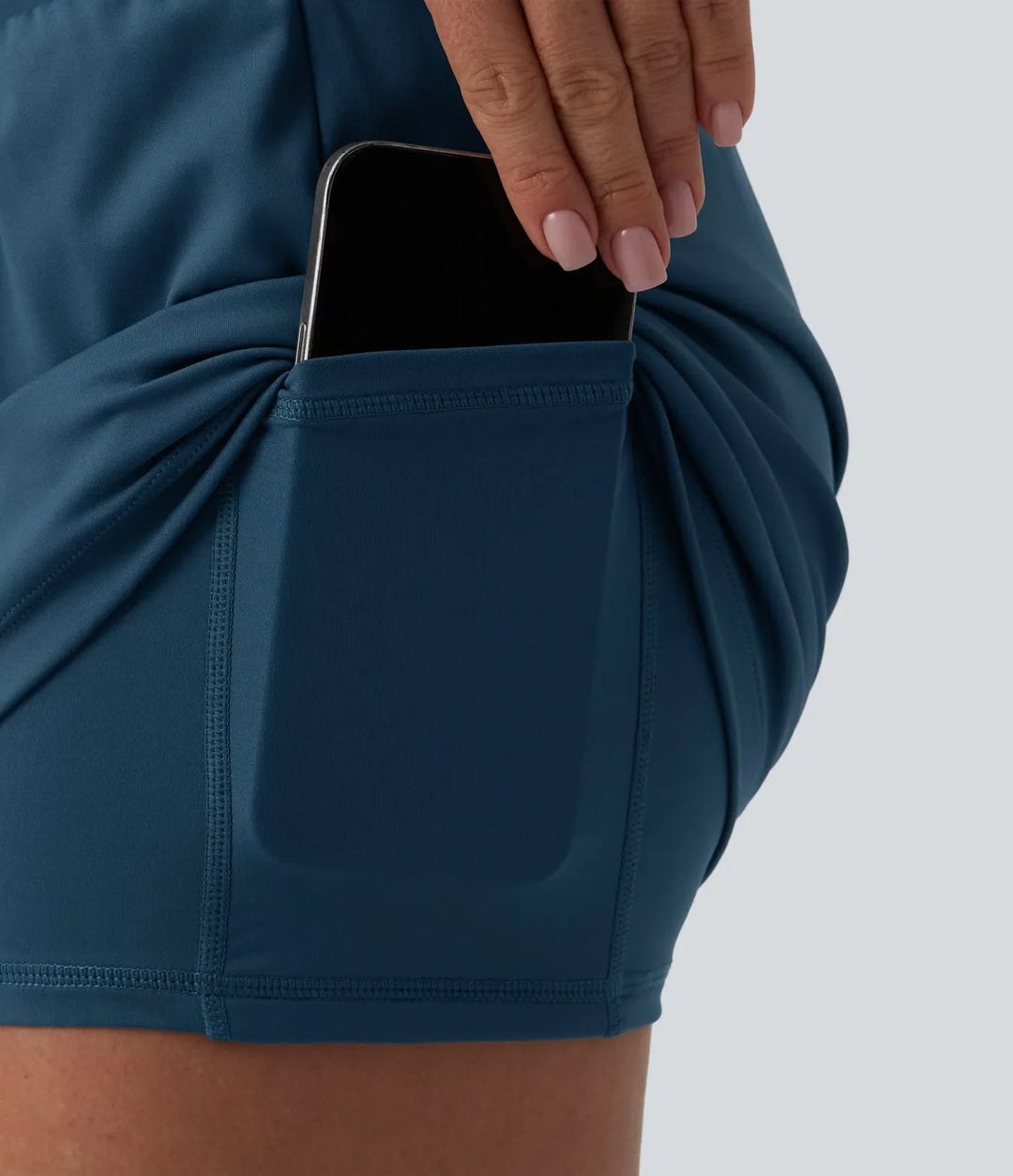 Softlyzero Airy med hög midja och magkontroll 2-i-1 InstantCool yogashorts 5&