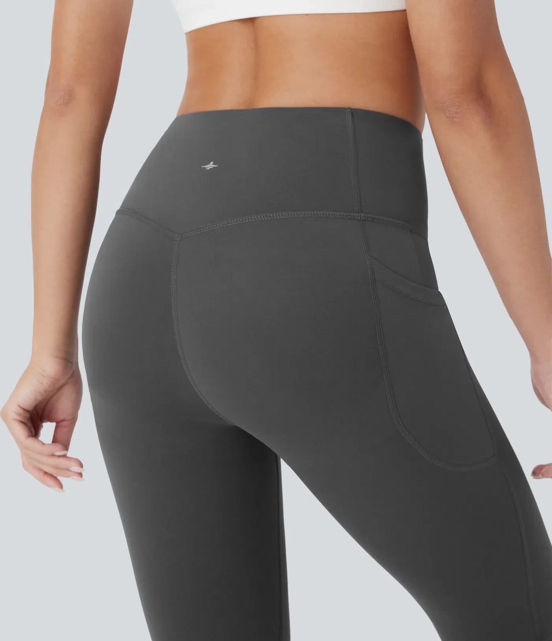 Lyckera UltraSculpt högmidjad rumplyftande magkontroll ficka formande capri träningsleggings