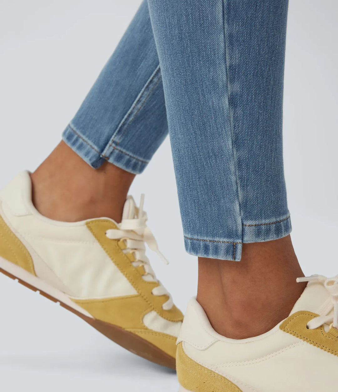 Lyckera Flex låg midja vardaglig skinny jeans med fickor