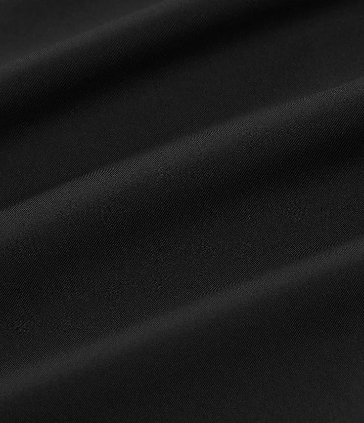 Medelhög midja fickor draperad vida ben baggy vardagsbyxor