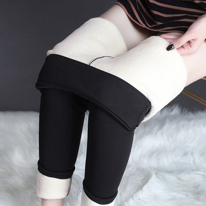 Stella | Fodrade leggings med tjockt lammfleece