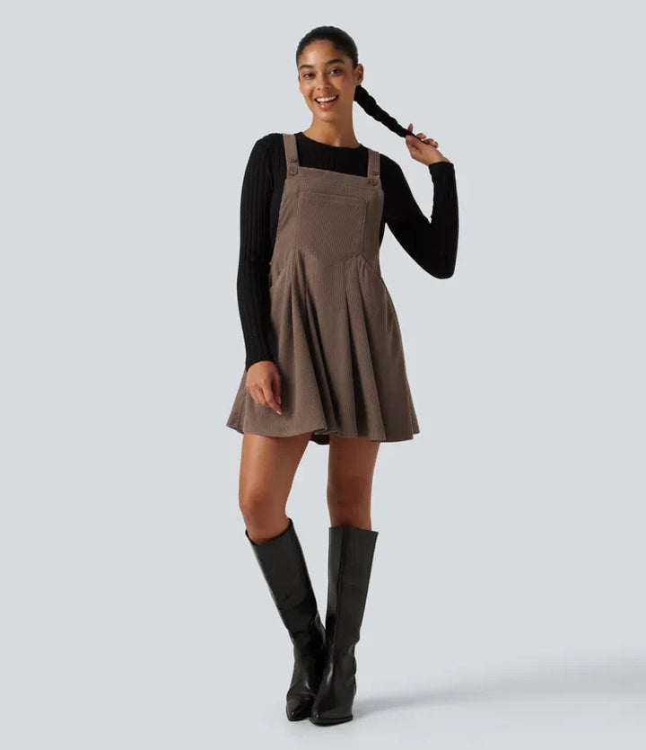 Mini manchester vardagsklänning med fickor