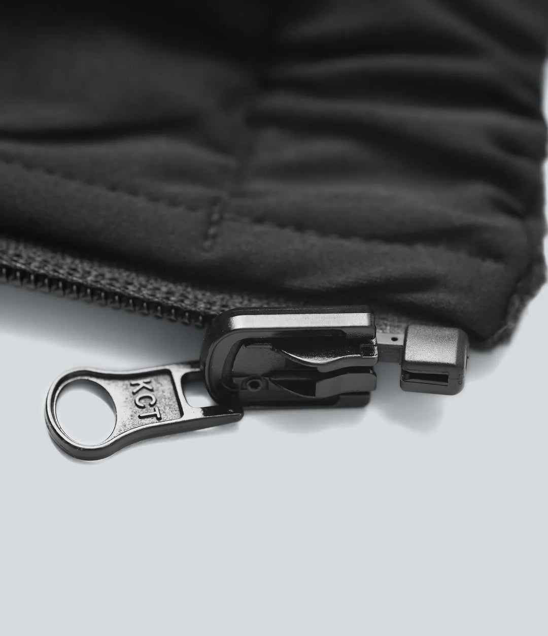 Vändbar hög hals långärmad fleece vandringsjacka med fickor (två looks i en)