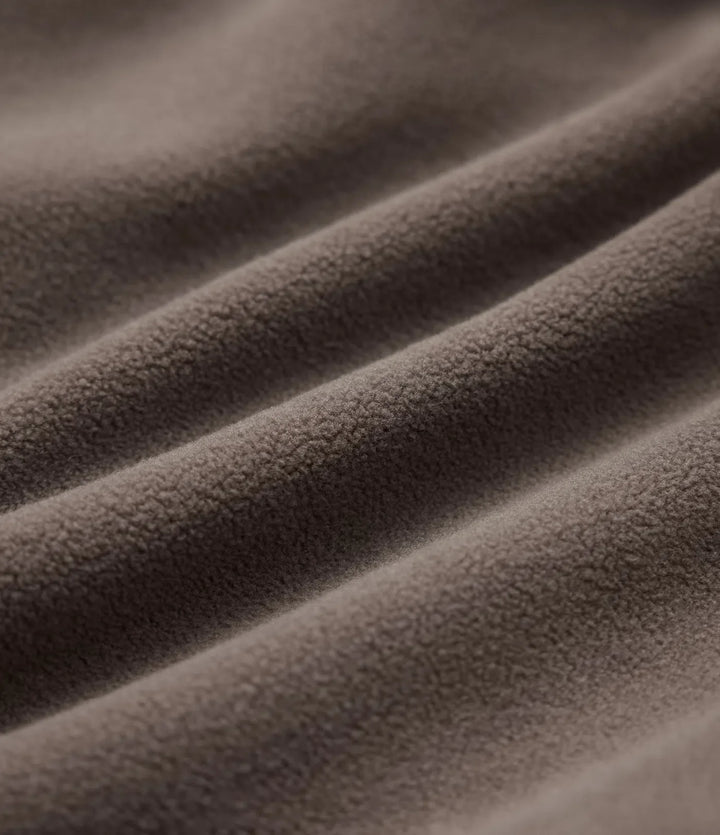 PuffFlex 3-i-1 hög hals långärmad tumhål fleece jacka ochkviltad väst med fickor