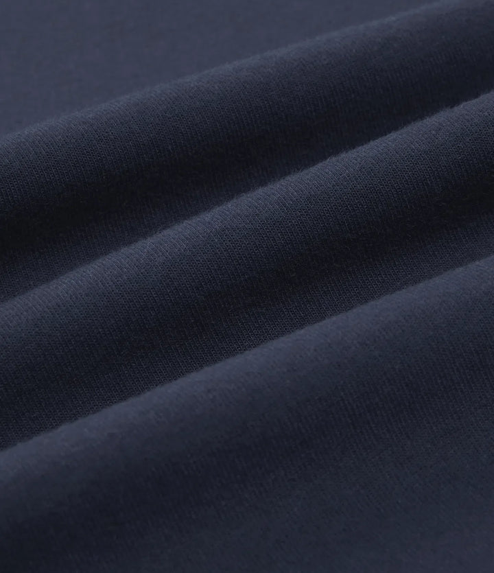 Rund hals långärmad vardaglig bomull sweatshirt