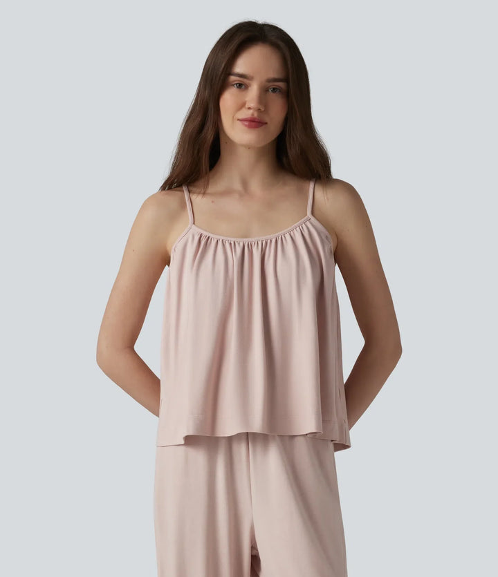 Draperad avkoppling linne