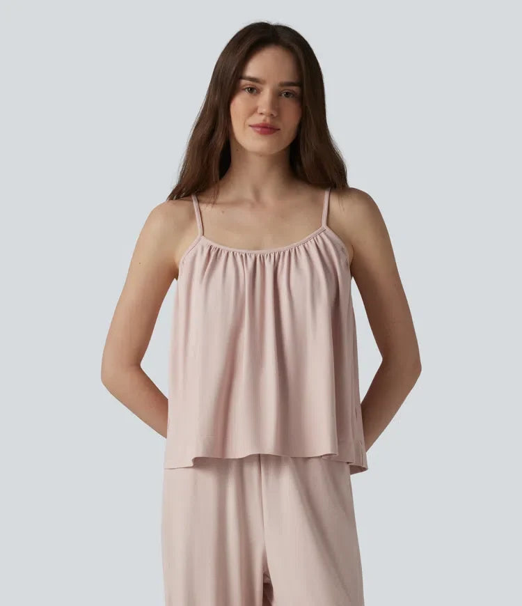 Draperad avkoppling linne
