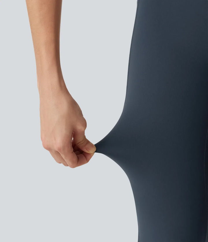 Lyckera UltraSculpt högmidjad magkontroll formande bootcut yogaleggings med fickor