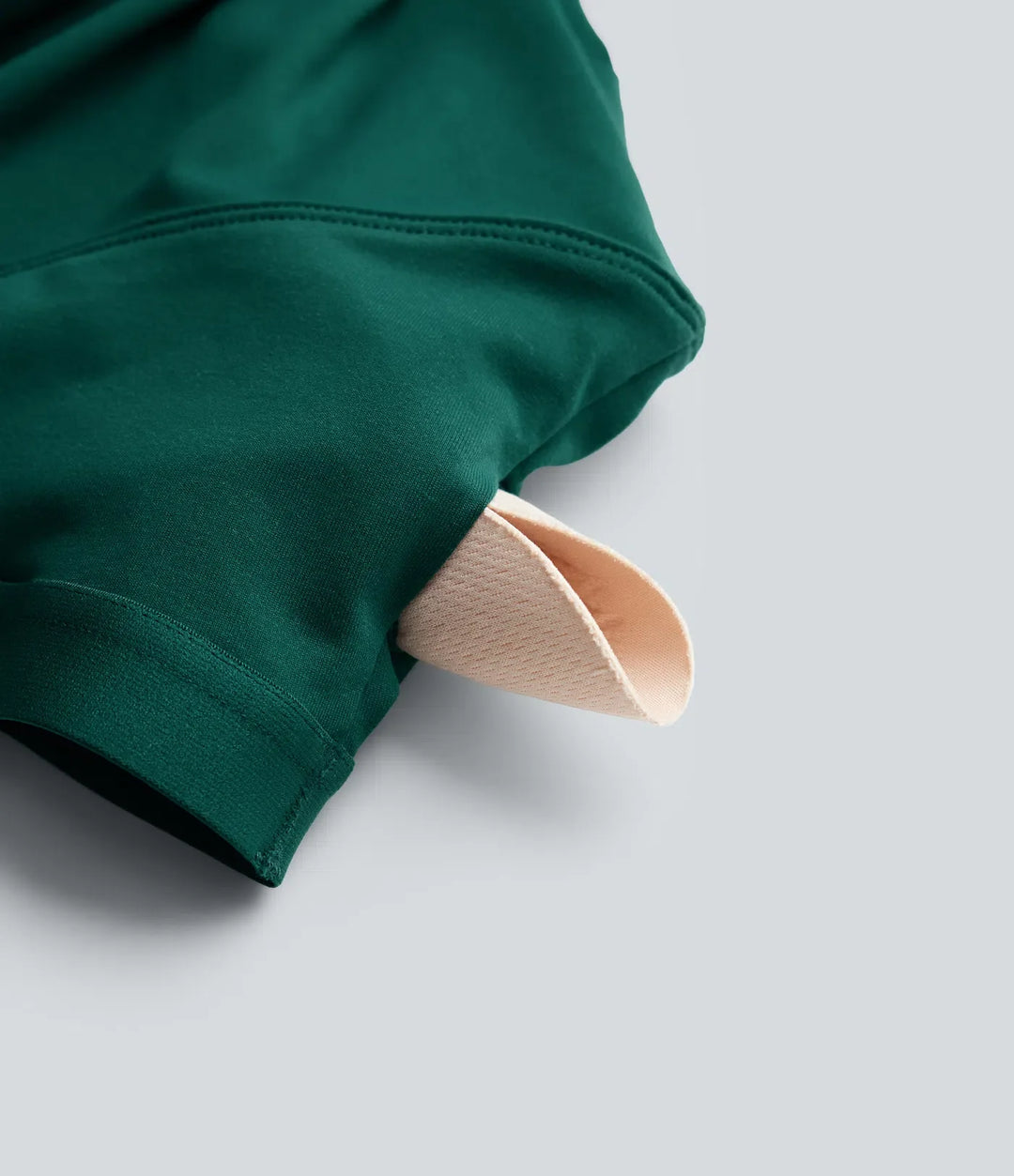 Enaxlad ärmlös bältad inbyggd BH fest jumpsuit med fickor- Easy Peezy