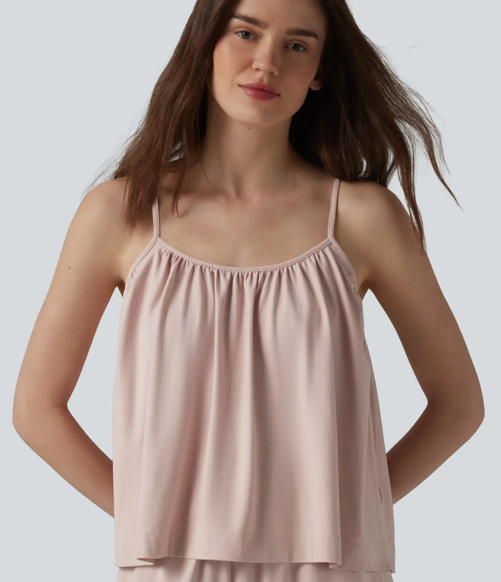 Draperad avkoppling linne