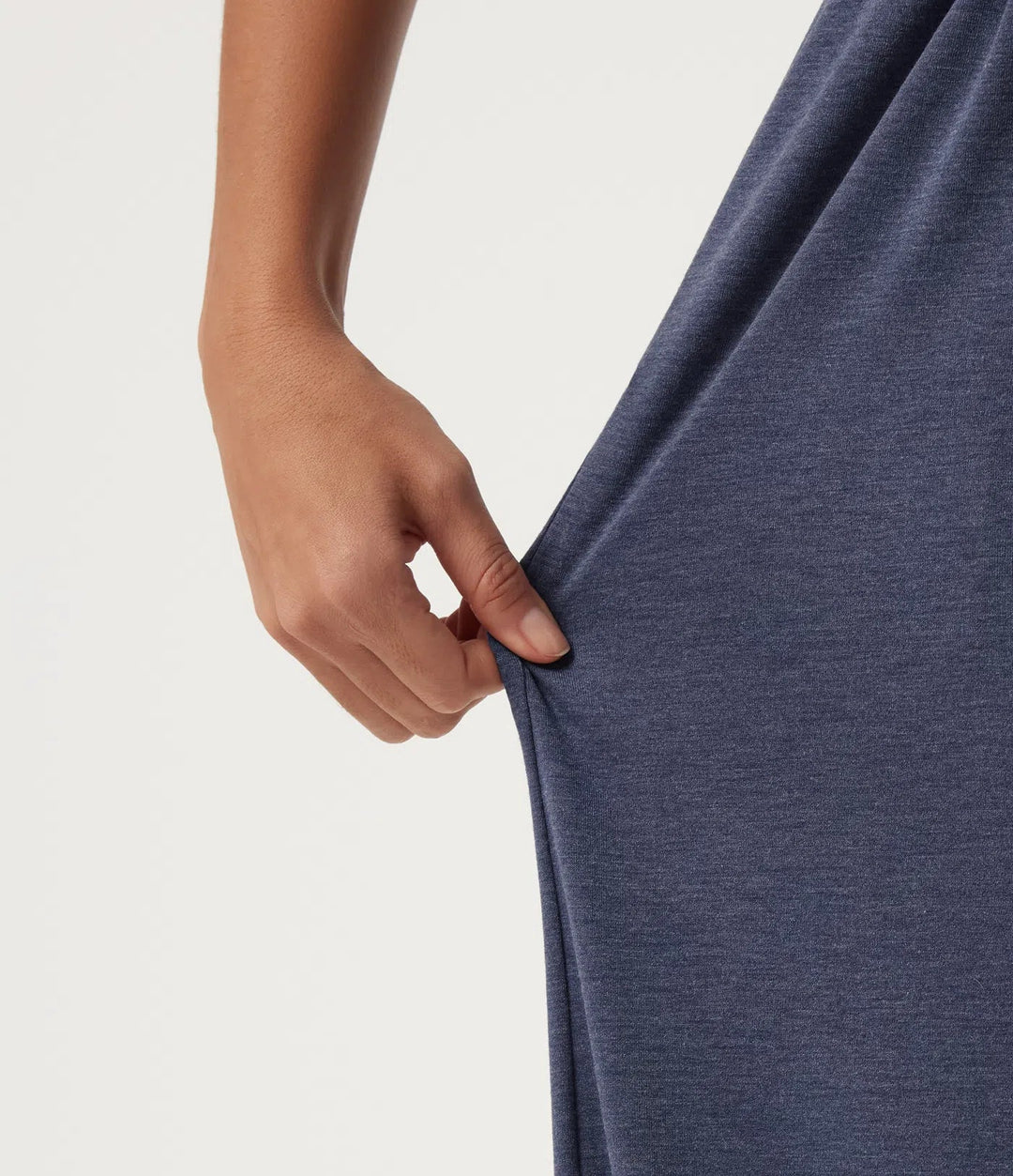 U-ringad ärmlös inbyggd BH rynkat baggy vardaglig jumpsuit med fickor-Easy Peezy Edition