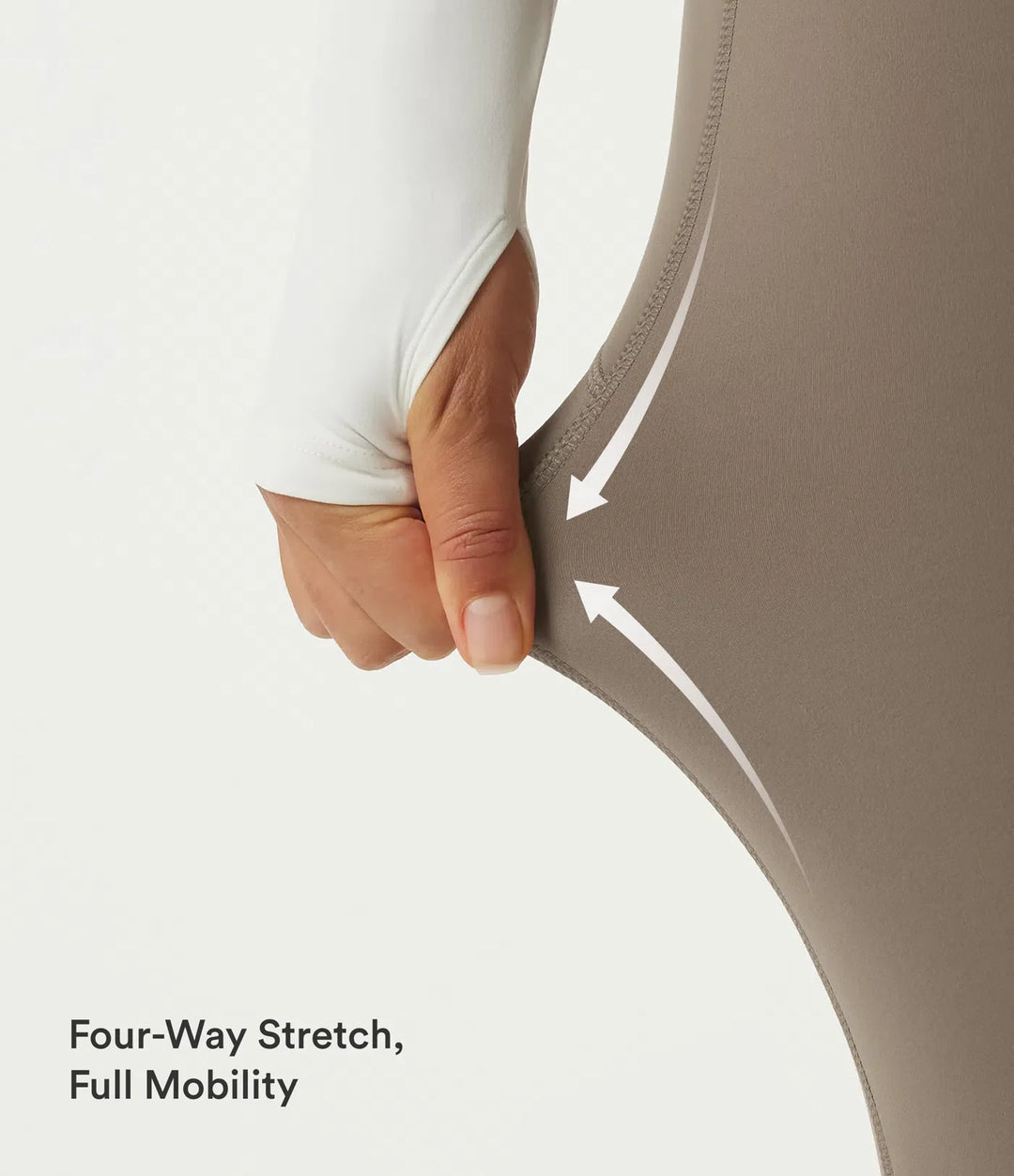 Lyckera UltraSculpt Heat högmidjad magkontroll fleece yogaleggings med fickor