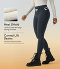 Lyckera UltraSculpt extra Heat högmidjad skinny vardagsleggings med fickor