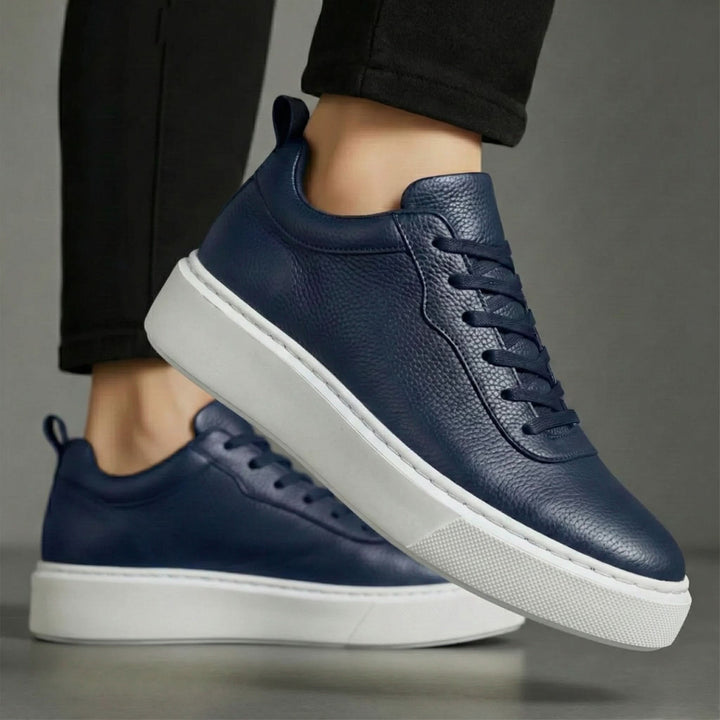 BROMLEY SNEAKERS I NAVRAT LÄDER
