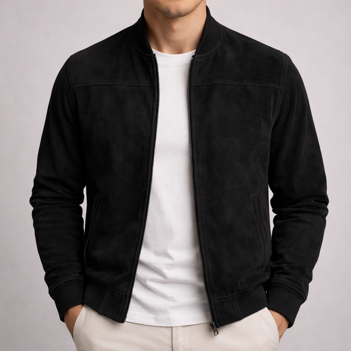 HARRISON SUEDE BOMBER