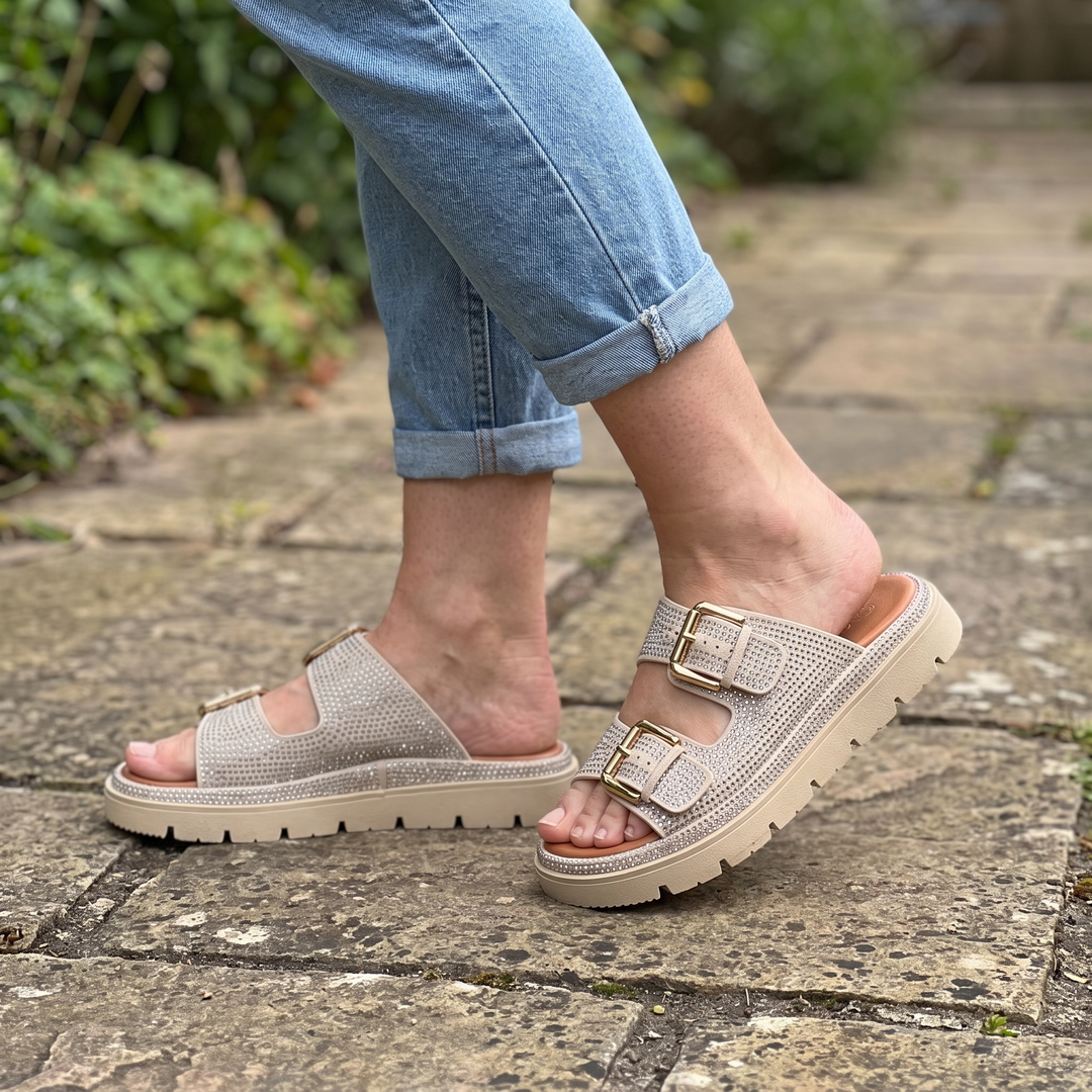 AMERSHAM SANDALER MED VADDERAD SPÄNN