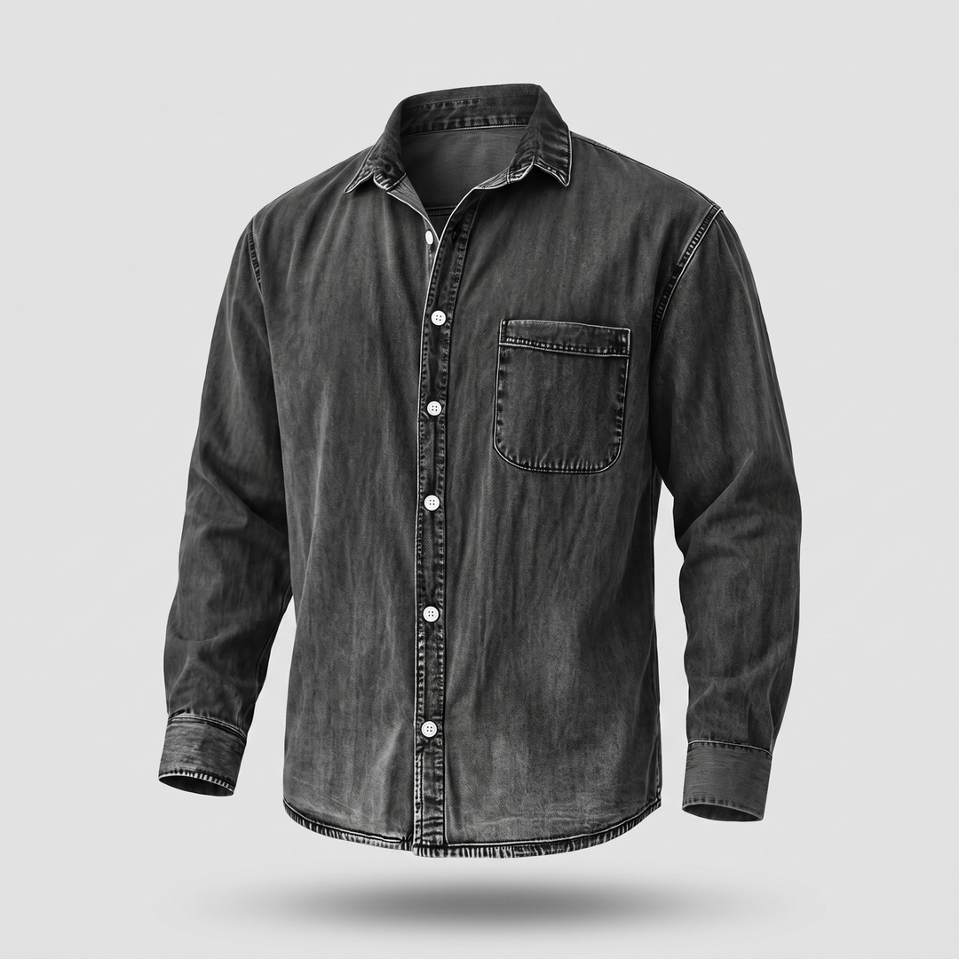 WESTBROOK VINTAGE JEANSSKJORTA