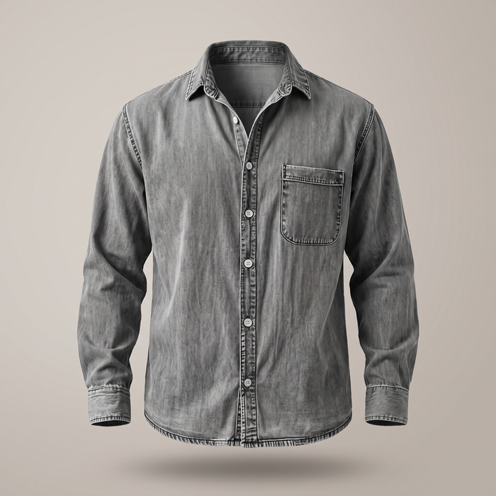 WESTBROOK VINTAGE JEANSSKJORTA