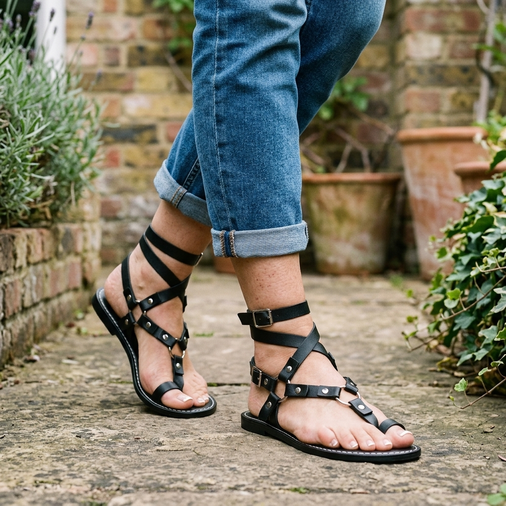 VESPERLEIGH NIBARA GLADIATORSANDALER