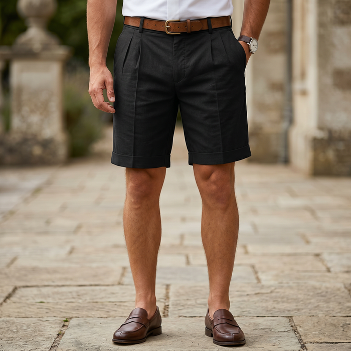 RICHMOND SKRÄDDARSYDDA SOMMARSHORTS