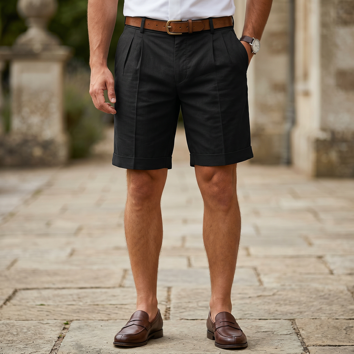 RICHMOND SKRÄDDARSYDDA SOMMARSHORTS