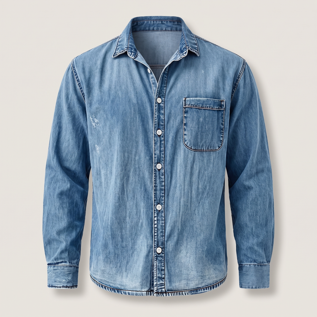 WESTBROOK VINTAGE JEANSSKJORTA