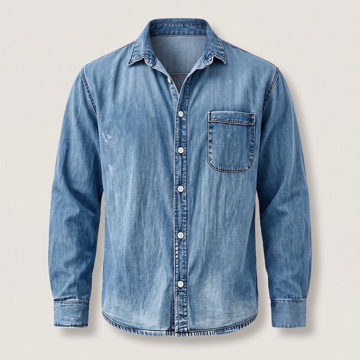 WESTBROOK VINTAGE JEANSSKJORTA
