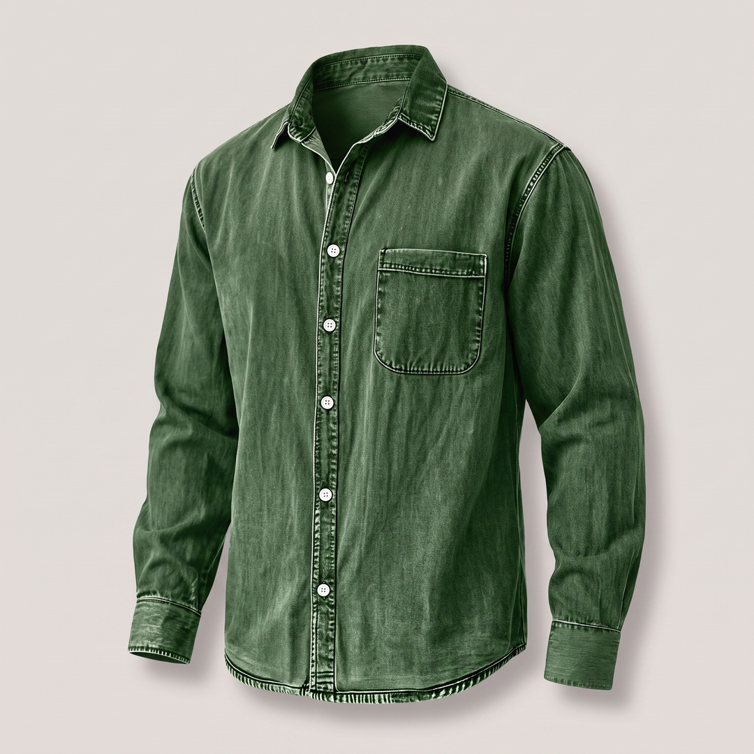 WESTBROOK VINTAGE JEANSSKJORTA