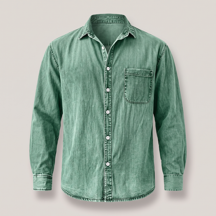 WESTBROOK VINTAGE JEANSSKJORTA