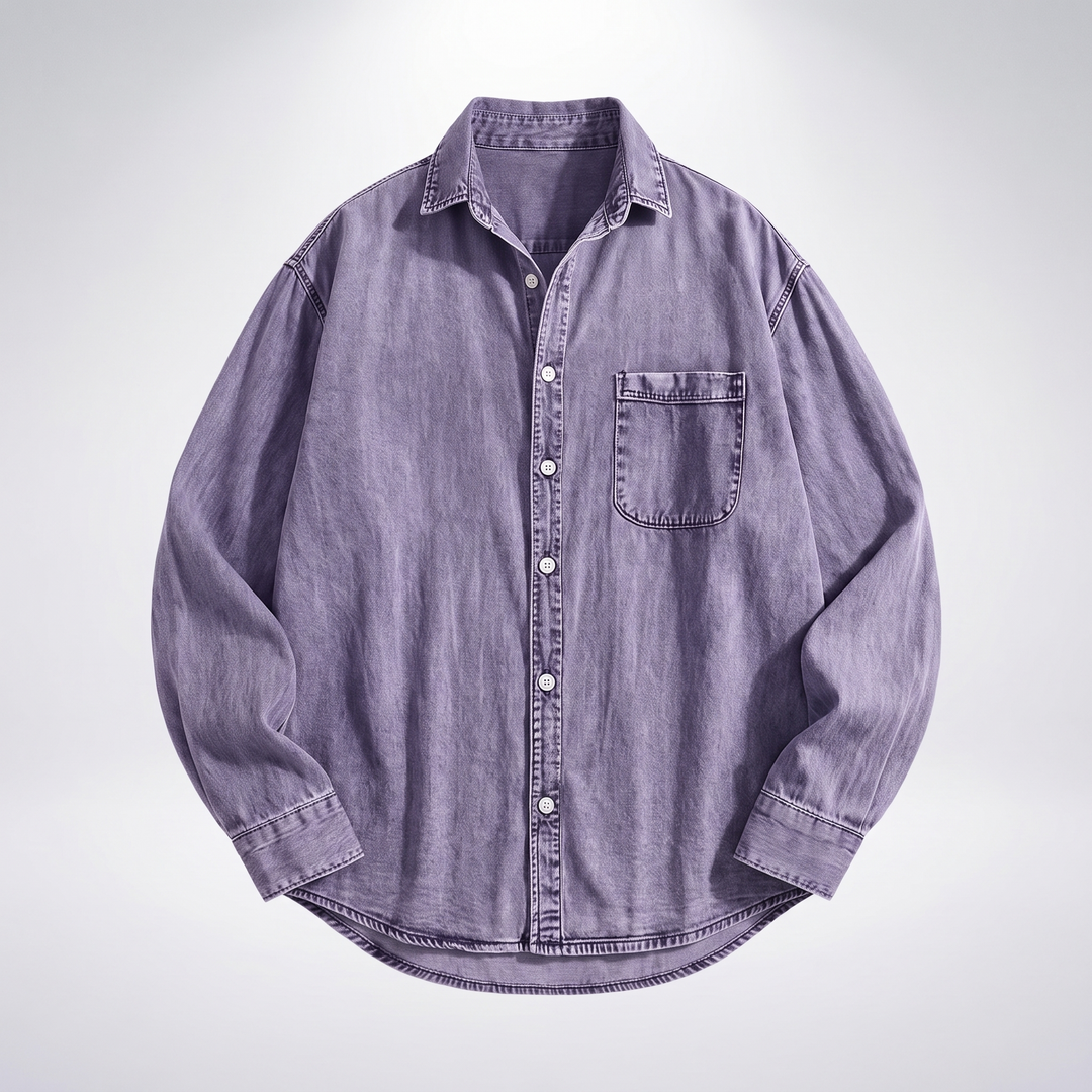 WESTBROOK VINTAGE JEANSSKJORTA
