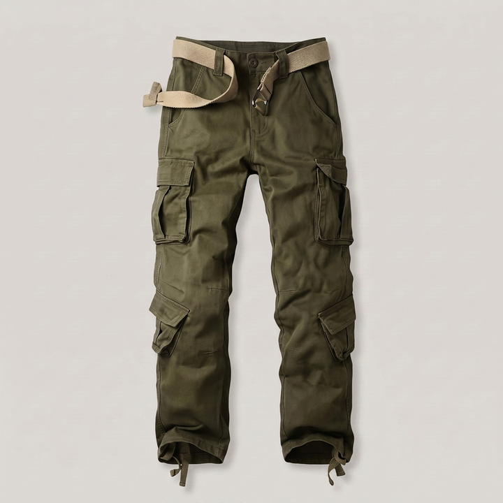 FARNWORTH CAMO CARGO BYXOR