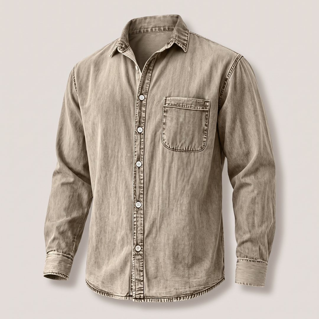 WESTBROOK VINTAGE JEANSSKJORTA
