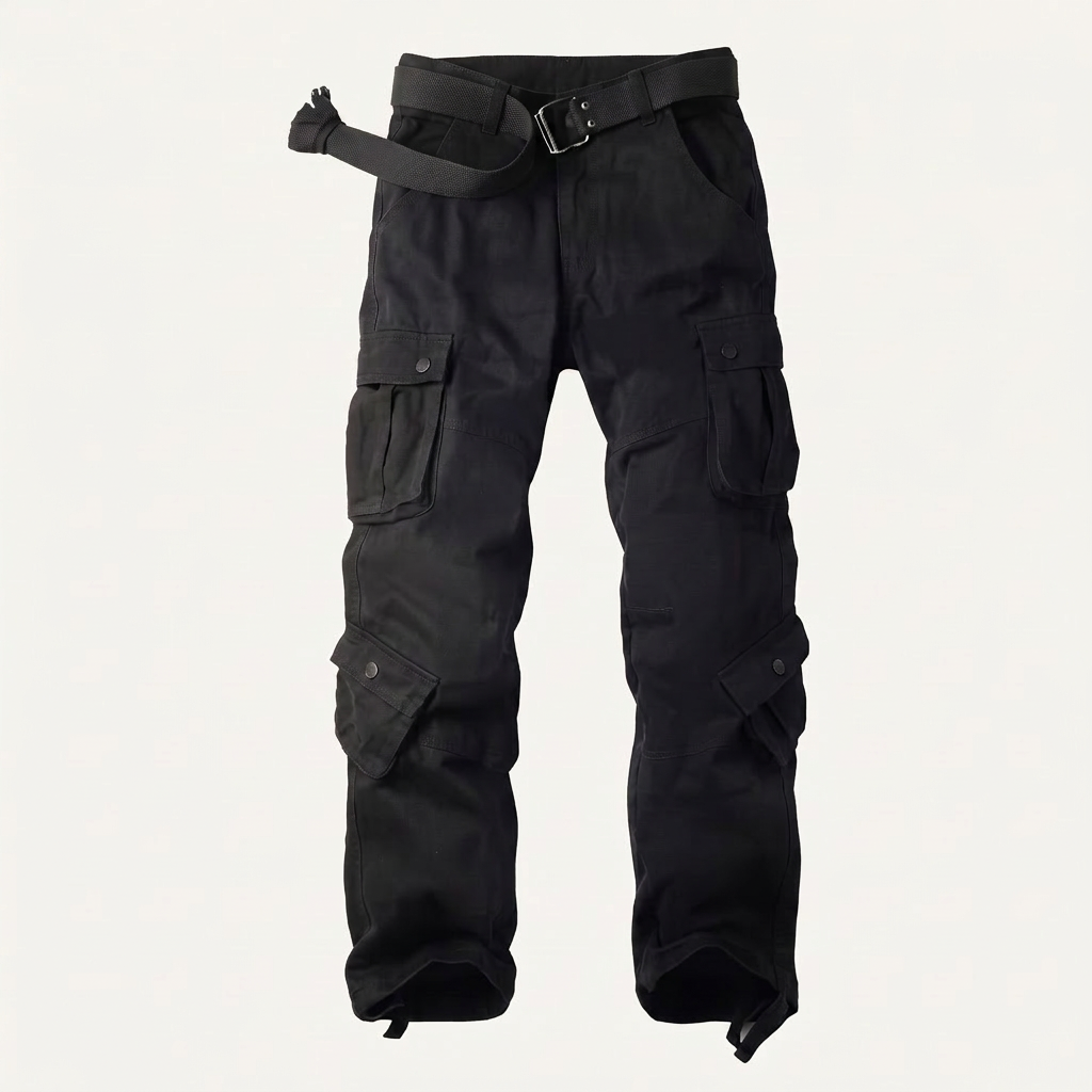 FARNWORTH CAMO CARGO BYXOR