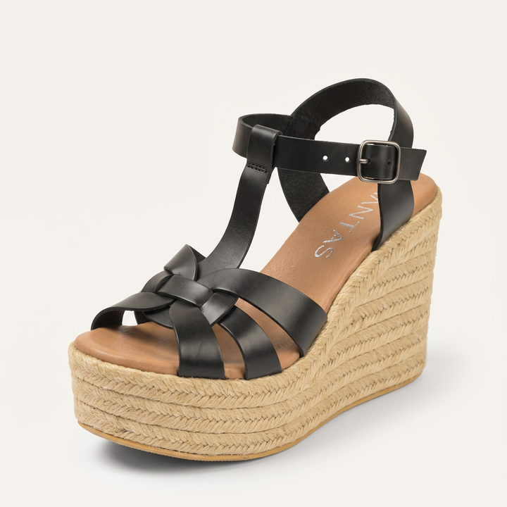 SOLENNE TAN ESPADRILLE SANDALER