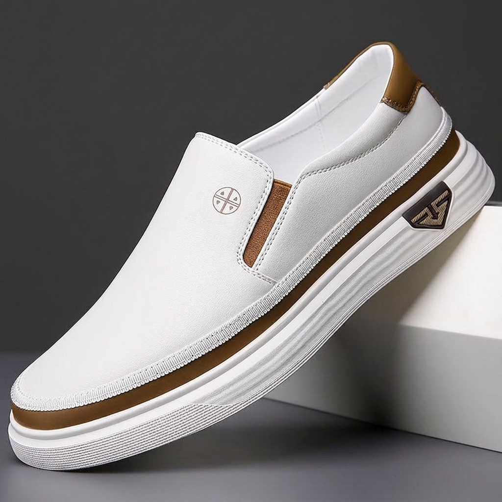 HARVELTON SLIP-ONS MED KONTRASTKANT