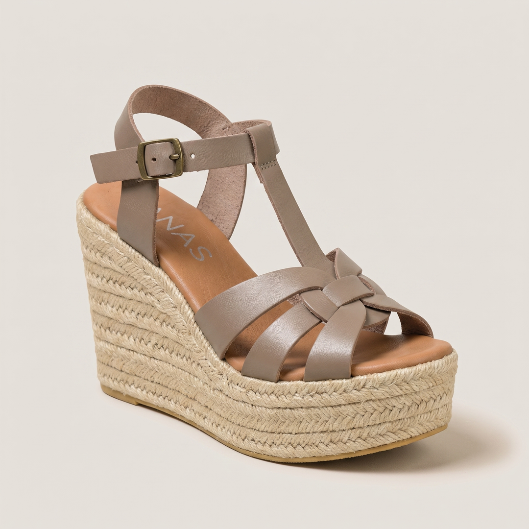 SOLENNE TAN ESPADRILLE SANDALER
