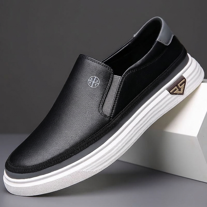 HARVELTON SLIP-ONS MED KONTRASTKANT