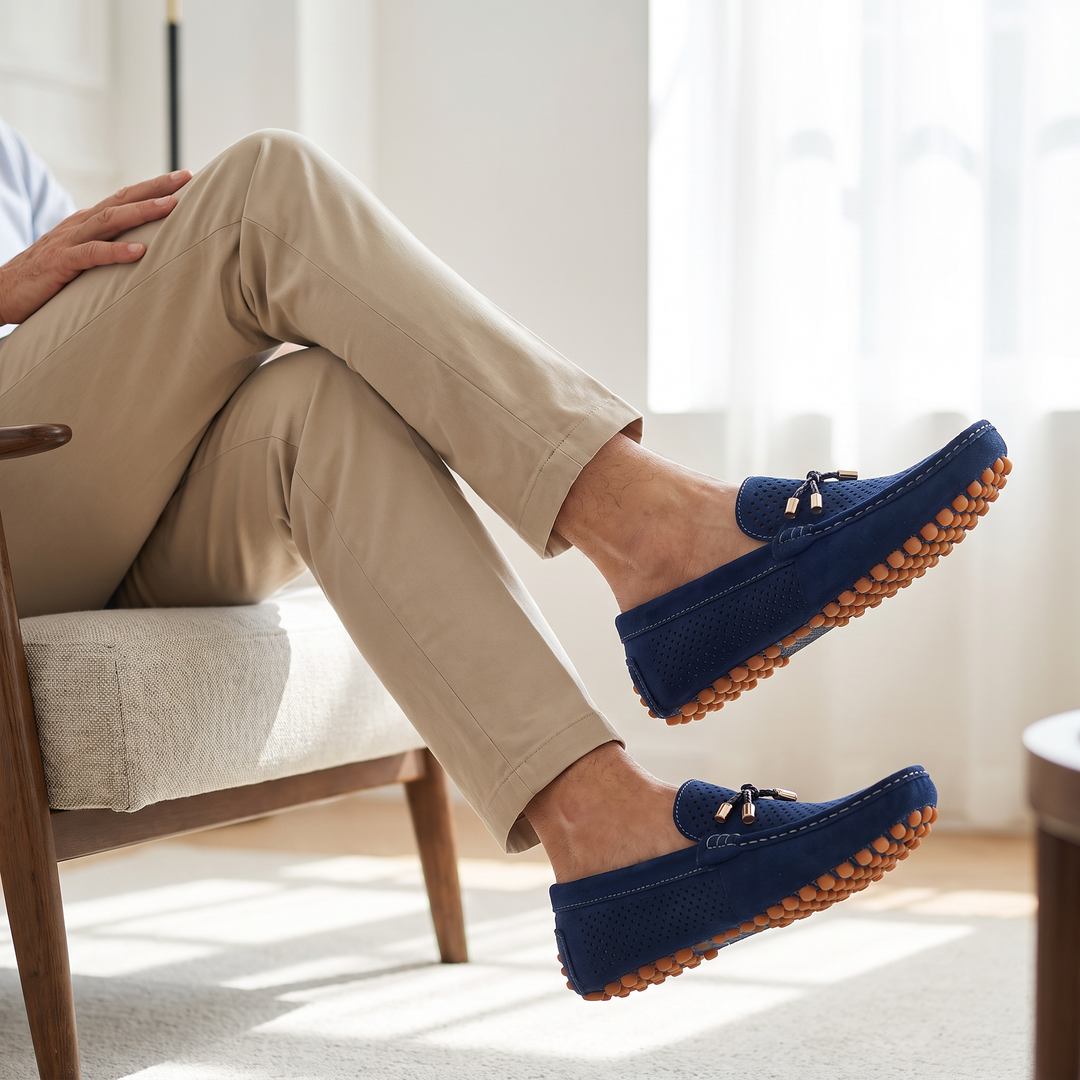ROOKMERE PERFORERADE LOAFERS