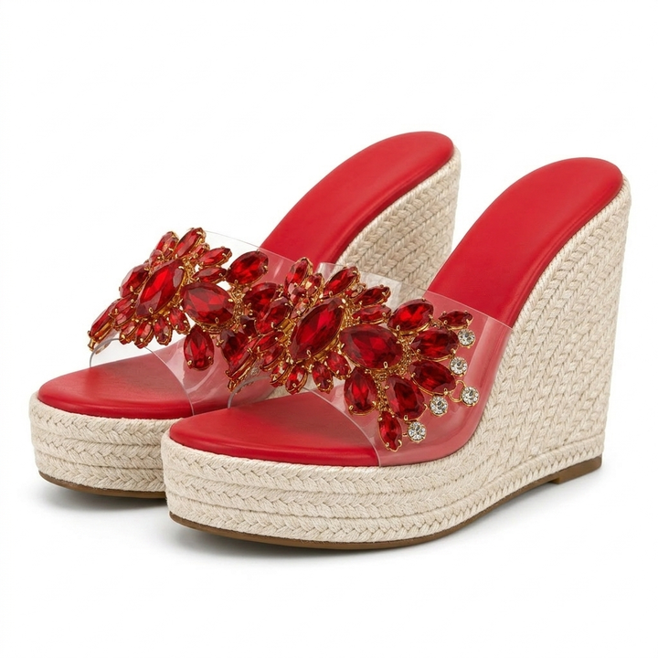 EVIE JUVELBESATT ESPADRILL KILAKLÄDER