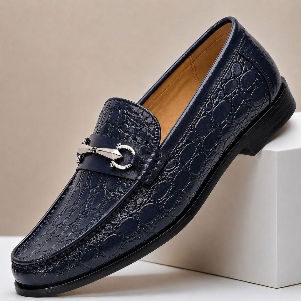CARROWMERE LOAFERS I TEXTURERAT LÄDER