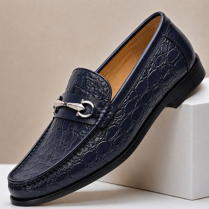 CARROWMERE LOAFERS I TEXTURERAT LÄDER