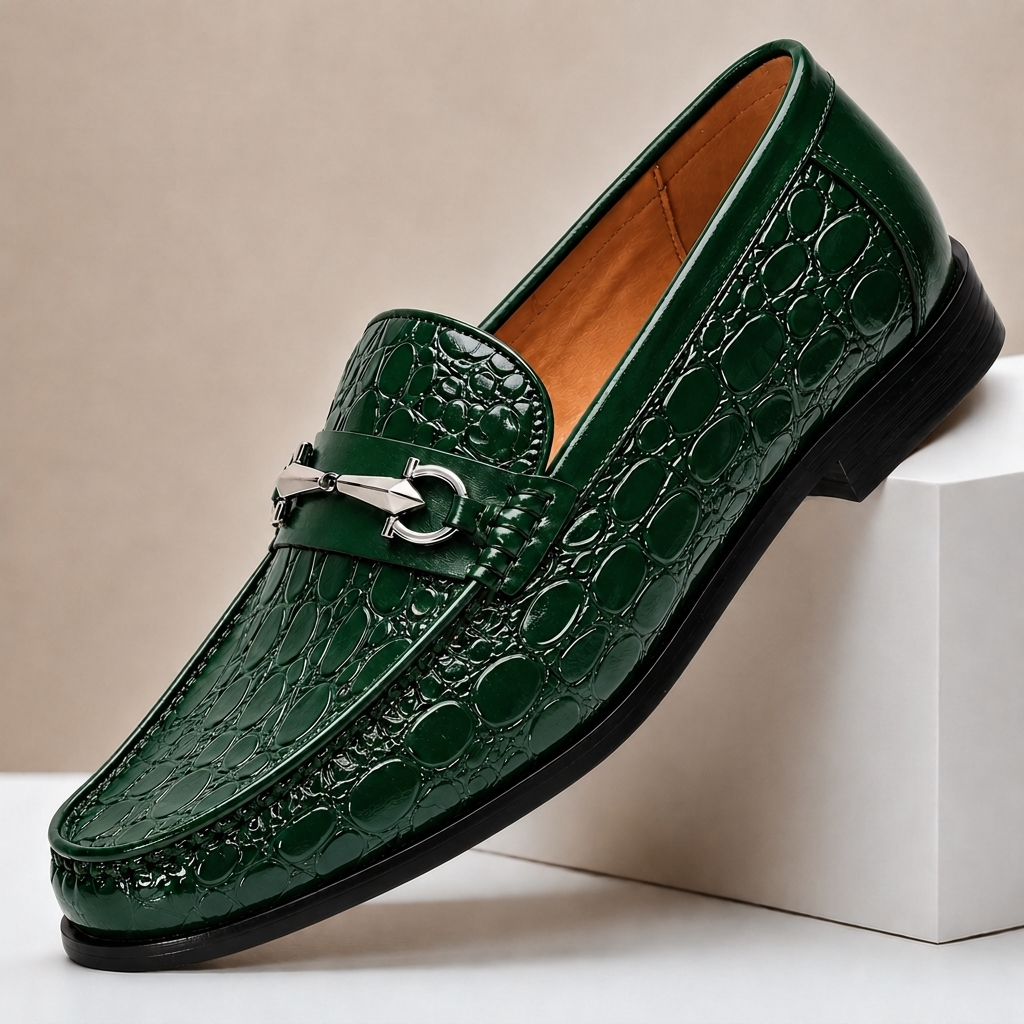 CARROWMERE LOAFERS I TEXTURERAT LÄDER
