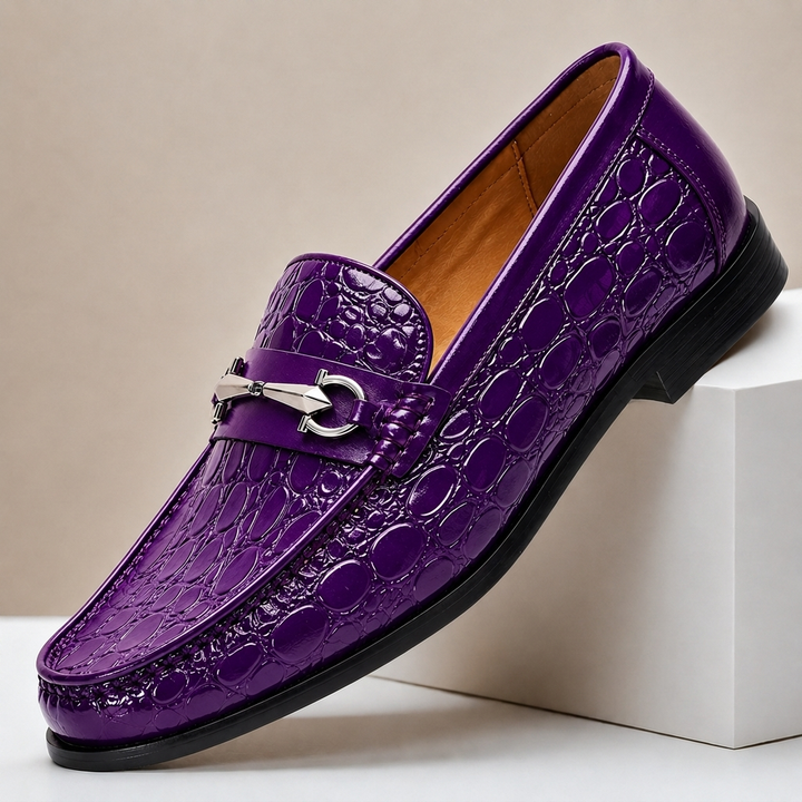 CARROWMERE LOAFERS I TEXTURERAT LÄDER
