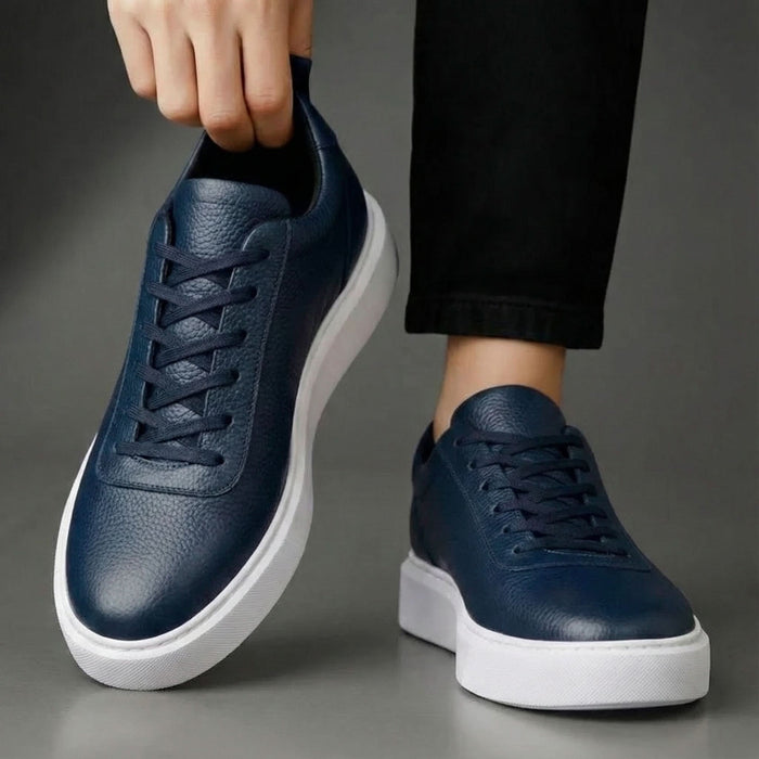 BROMLEY SNEAKERS I NAVRAT LÄDER